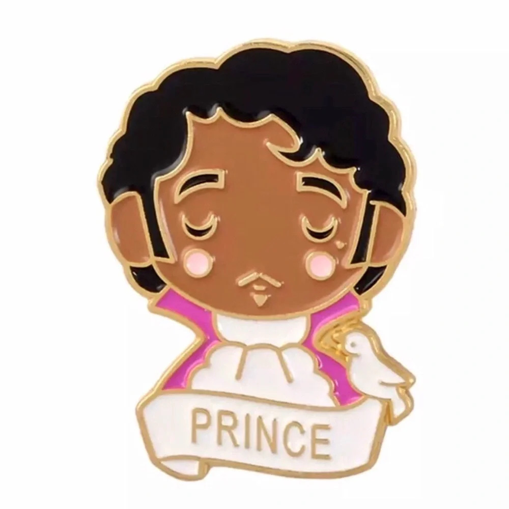 PRINCE Enameled Pin NEW